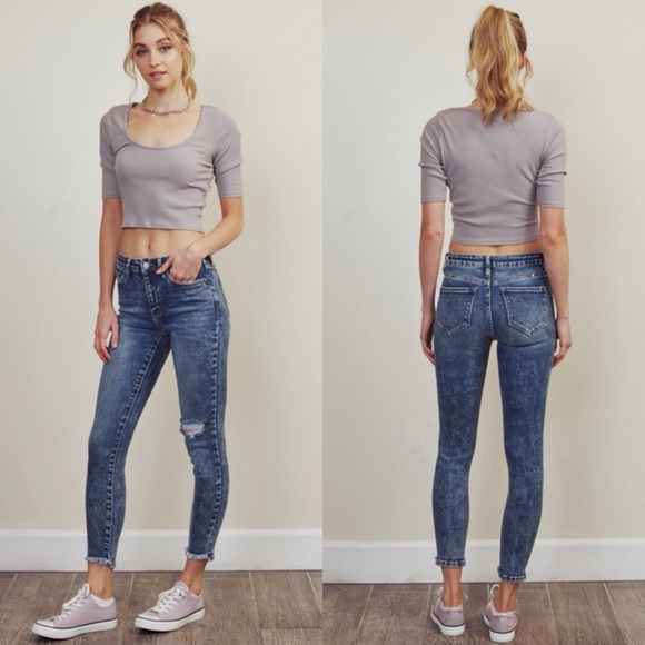 New✨LIZ • High Rise Ankle Skinny Jeans - Picture 6 of 16